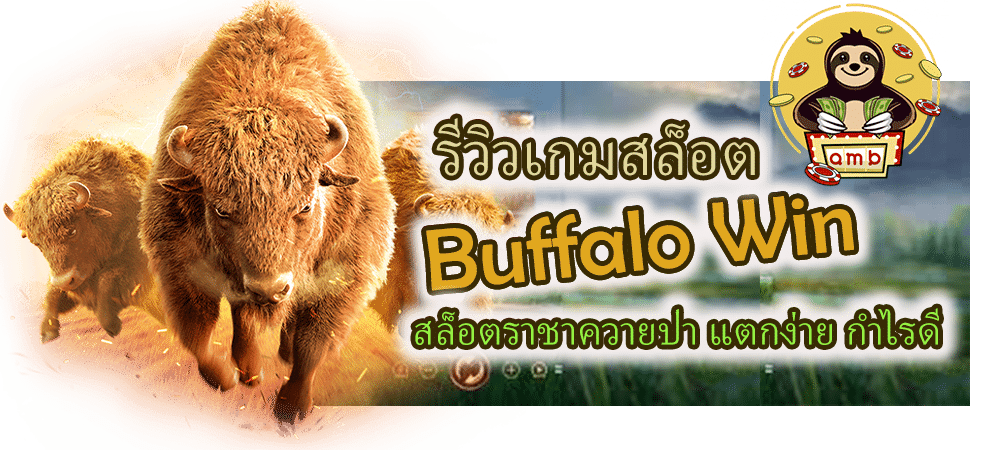 รีวิวเกมสล็อต Buffalo Win แตกง่าย กำไรดี
